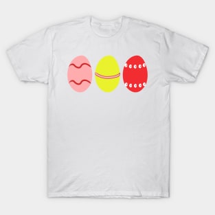 Easter eggs. Easter. Festive food. Symbolism. Congratulatory gift. T-Shirt